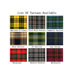 Men's Buchanan Tartan 5 Yard kilt 5 Pieces kilt outfit Highland wedding outfit
