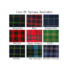 Men's Buchanan Tartan 5 Yard kilt 5 Pieces kilt outfit Highland wedding outfit