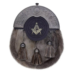 Masonic Sporran Six Pieces Sporran Set Scottish Kilt Antique Sporran Outfit