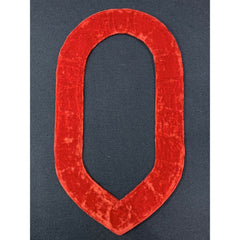 Masonic Regalia Shriners Dress Collar On Red Velvet Gold Metal Chain Collar