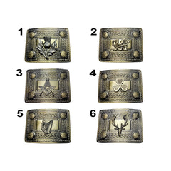 Scottish Men's Traditional Antique Kilt Belt Buckle