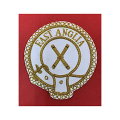 Mark Provincial Full Dress Apron Badge East Anglia Embroidered Apron Badge