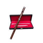 Irish Flute Two Parts Rosewood Packed In Wooden Standard Size Carry Case
