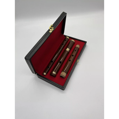 Irish Rosewood 4 Part 26” Student Level Flute Irish D Flute Two Reeds With Case