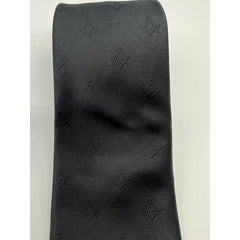 Craft Masonic Square and Compass Black Tie And Bow Tie Set Handmade Masonic Tie Bow Set
