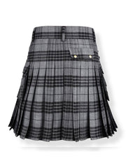 Men's Scottish Grey Watch Tartan Utility kilt is made of Acrylic Wool