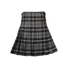 Scottish Hamilton Grey 8 Yard Kilt for Men Traditional Highland Tartan Kilt