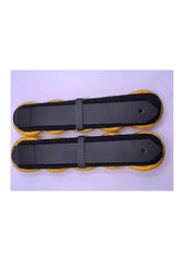 Shoulder Epaulettes Boards Gold 3 Ply 5 Curls Black Backing And Leather Strap Made With All Gold Mylar Shoulder Boards Pair