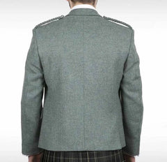 Lovat Green kilt jacket and waistcoat