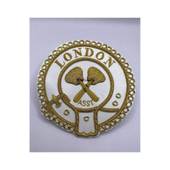 Mark Provincial Full Dress Apron Badge London Embroidered Bullion Wire Badge