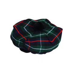 Men's Mackenzie TAM o' SHANTER Bonnet Beret Balmorals Tartan Tammy Hat