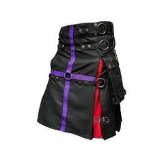 Men's Rainbow kilt Hybrid Pride Kilt LGBT Gay Kilt Modern Kilt size 28" - 62"