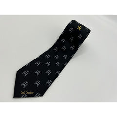 Black Royal Arch Chapter Tie RA Masonic Regalia Black Neck Tie RA Gift Tie