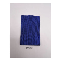 Masonic Regalia Apron Ribbon Royal Blue Moire Effect Sold As 5 Meter Length