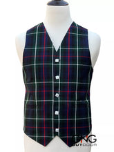 Men's Wedding Mackenzie Tartan Vest 5 Button Scottish Kilt Waistcoat