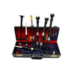 Pride of Scotland Bagpipe Practice Chanter Scottish Silver Mouth with Hard Case