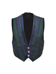 Men's Scottish Tartan Prince Charlie Jacket Highland Wedding Jacket