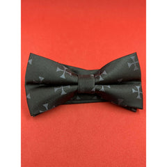 Masonic Knights Templar Tie And Bow Tie Set Handmade KT Masonic Regalia Tie Bow Set