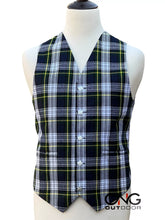 Men's Wedding Dress Gordon Tartan Vest 5 Button Scottish Kilt Waistcoat