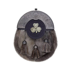 Shamrock Sporran Six Pieces Sporran Set Scottish Kilt Antique Sporran Outfit