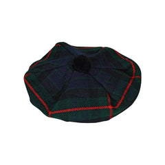 Men's Gun Tartan TAM o' SHANTER Bonnet Beret Balmorals Tartan Tammy Hat