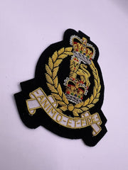 Adjutant General’s Corps Blazer Badge AGC Embroidered Bullion Wire Blazer Badge