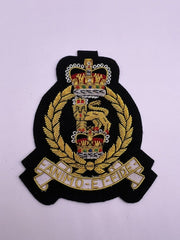 Adjutant General’s Corps Blazer Badge AGC Embroidered Bullion Wire Blazer Badge