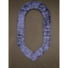 Masonic Raglia Past Master Metal Chain Collar On Blue Velvet Backing GOLD