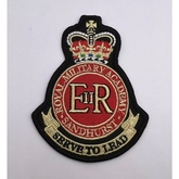 Royal Military Academy Sandhurst Machine Embroidered Badge Iron Or Sew On Patch