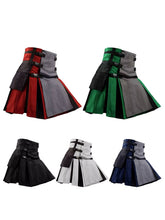 Men's Scottish Stylish Fashion kilt Highland Utility Kilt 100% Cotton.
