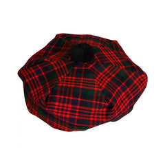 Men's MacDonald TAM o' SHANTER Bonnet Beret Balmorals Tartan Tammy Hat