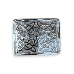 Scottish kilt Belt Buckle Chrome Finish Belt Buckle