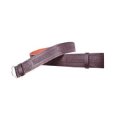 Men's Brown Leather Masonic Embossed Kilt Belt Adjustable Size Highland Belt
