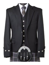 Men's Argyle Kilt Jacket And 5 Button Vest Scottish Wedding Kilts Jacket