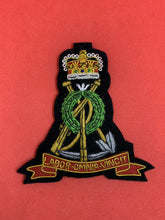 Royal Pioneer Corps Embroidered Badge RPC Hand Embroidered Bullion Wire Badges