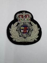 Avon And Somerset Police Hand Embroidered Bullion Wire Hat Badge