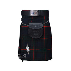 Men's Gun Tartan 5 Yard kilt 5 Pieces kilt outfit Highland wedding kilt set