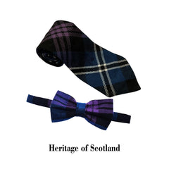 Men's Heritage of Scotland Tartan Bow And Tie Formal Bow Tie For Wedding