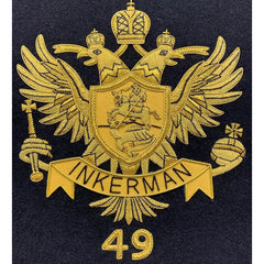 49 Inkerman Frameable Badge Bullion And Wire Bullion Embroidered Frame Badge