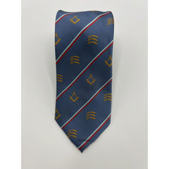 New Essex Lodge Tie Essex Masonic Regalia Light Blue Neck Tie Masonic Gift Tie