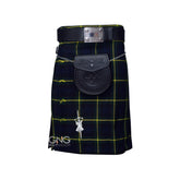 Men's Gordon Tartan 5 Yard kilt 5 Pieces kilt outfit Highland wedding outfit