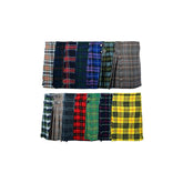 Men's 5 Yard kilt Made of Acrylic Wool Available in 14 Various Tartans