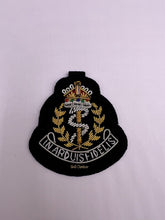King’s Crown RAMC Beret Badge Royal Army Medical Corps Bullion Wire Beret Badge