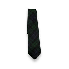 Men's Scottish Black Watch Tartan Tie Formal Tie For Wedding
