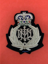 HMIC Inspectorate of Constabularies Silver Hat Badge Hand Embroidered Cap Badge