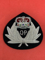North Yorkshire Police Cap Badge British Police Hand Embroidered Bullion Wire Hat Badges