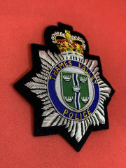 Thames Valley Police Blazer Badge British Police Embroidered Bullion Wire Badge