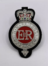 HM Prison Hand Embroidered Bullion Wire Blazer Badge Prison Blazer Badges