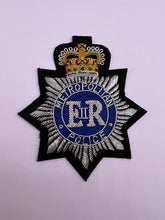 Metropolitan Police Hand Embroidered Bullion Wire Blazer Badge Police Blazer Badges