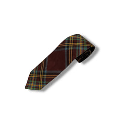Men's Scottish Hepburn muted Tartan Tie Formal Tie For Wedding